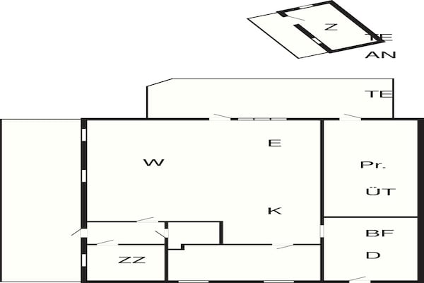 Foto van 5 persoons vakantie huis in Thyholm-By Traum - Vakantiehuis in Thyholm - FloorPlan