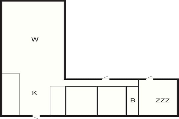 Foto van Gezellig familiehuis -- By Traum Ferienwohnungen - Vakantiehuis in Ålbæk - FloorPlan