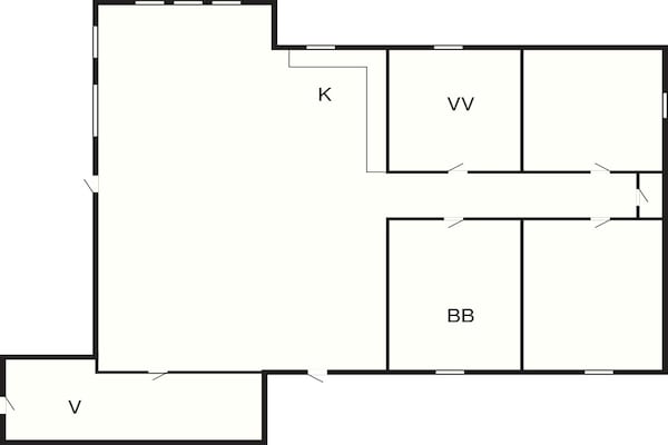 Foto van Unieke retraite in Vejby -By Traum Ferienwohnungen - FloorPlan