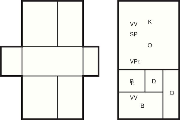 Foto van 10 Personen vakantie huis in KVINESDAL - Vakantiehuis in Kvinesdal - FloorPlan