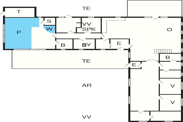Foto van Schilderachtig Poolhuis -- By Traum Ferienwohnungen - FloorPlan