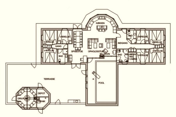 Foto van Luxe strandverblijf -- By Traum Ferienwohnungen - Vakantiehuis in Harboøre - FloorPlan