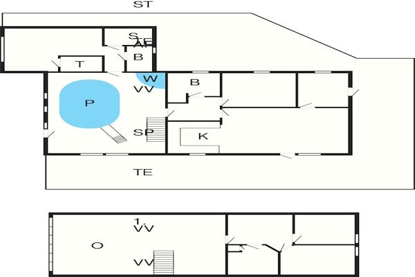 Foto van Toevluchtsoord aan zee met uitzicht - Vakantiehuis in Vestervig - FloorPlan