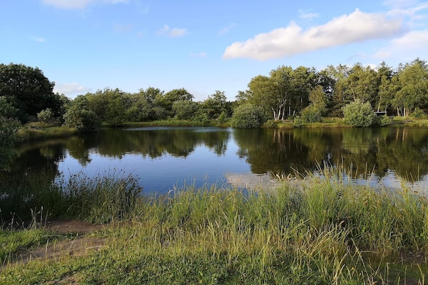Foto van Luxe bos retraite -- By Traum Ferienwohnungen - Vakantiehuis in Karup J - WaterView