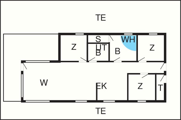 Foto van Luxe spa-retreat aan zee -- By Traum Ferienwohnungen - FloorPlan