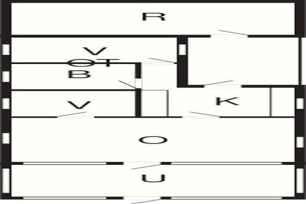 Foto van Rustig toevluchtsoord vlakbij het strand - Vakantiehuis in Fanø - FloorPlan