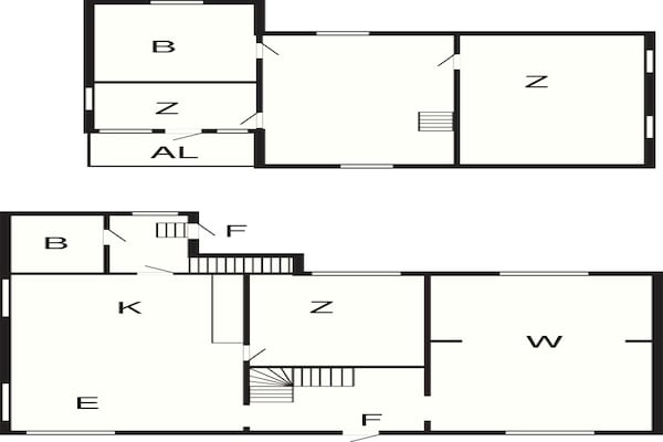 Foto van 4 sterren vakantie huis in SÖLVESBORG - Vakantiehuis in SÖLVESBORG - FloorPlan