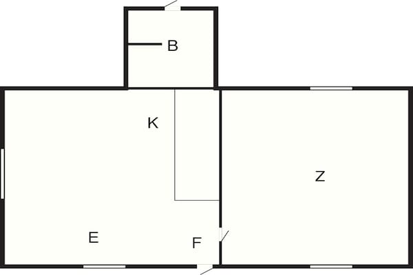 Foto van 4 persoons vakantie huis in NYKVARN - Vakantiehuis in NYKVARN - FloorPlan