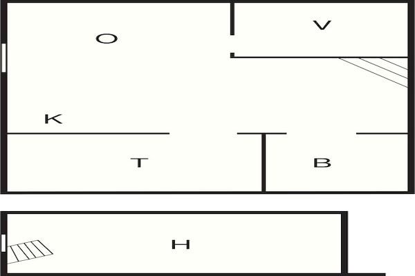 Foto van 4 Personen vakantie huis in EGGEDAL - Vakantiehuis in EGGEDAL - FloorPlan