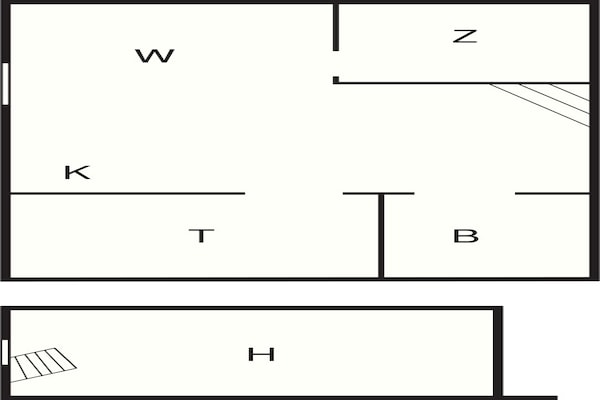 Foto van 4 Personen vakantie huis in EGGEDAL - Vakantiehuis in EGGEDAL - FloorPlan