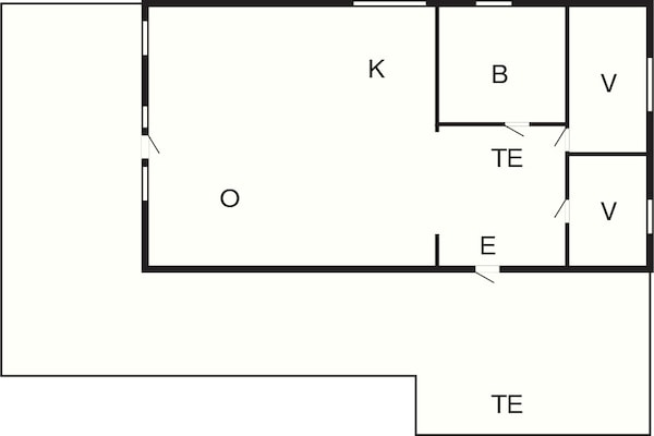 Foto van 4 Personen vakantie huis in BENGTSFORS - Vakantiehuis in BENGTSFORS - FloorPlan