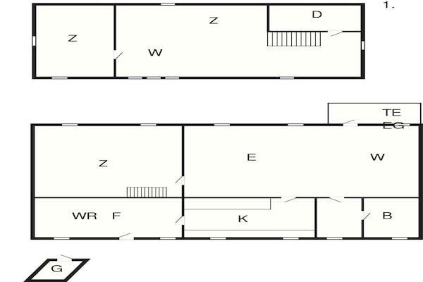 Foto van Panoramisch vissershuis -- By Traum Ferienwohnungen - FloorPlan