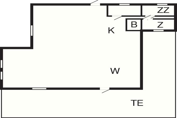 Foto van 6 persoons vakantie huis in Glesborg-By Traum - Vakantiehuis in Glesborg - FloorPlan
