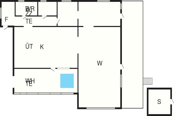 Foto van 4 sterren vakantie huis in LJUSFALLSHAMMAR - Vakantiehuis in LJUSFALLSHAMMAR - FloorPlan