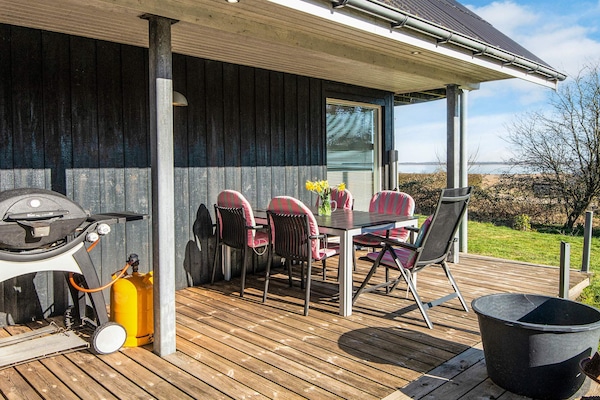 Foto van Panoramisch fjordverblijf met spabad - Vakantiehuis in Øster Assels - Outdoor