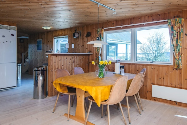Foto van Panoramisch fjordverblijf met spabad - Vakantiehuis in Øster Assels - Indoor