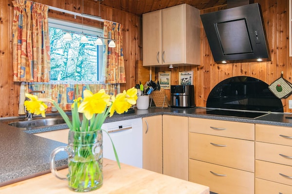Foto van Panoramisch fjordverblijf met spabad - Vakantiehuis in Øster Assels - Indoor