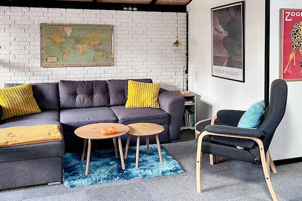 Foto van Charmant toevluchtsoord aan de rivier - Vakantiehuis in Fårvang - Indoor