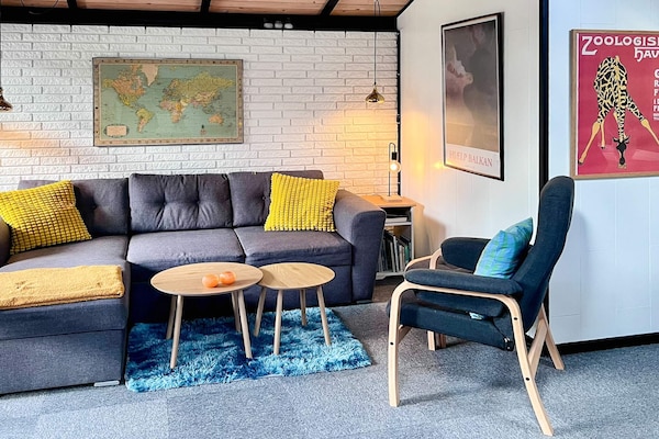 Foto van Charmant toevluchtsoord aan de rivier - Vakantiehuis in Fårvang - Indoor