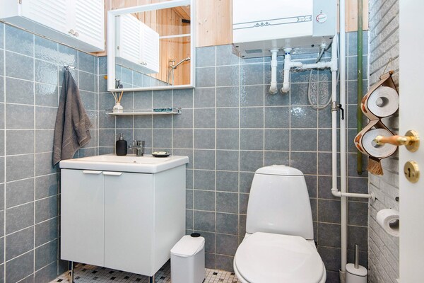Foto van Charmant toevluchtsoord aan de rivier - Vakantiehuis in Fårvang - Indoor