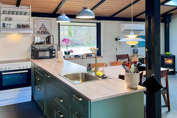 Foto van Charmant toevluchtsoord aan de rivier - Vakantiehuis in Fårvang - Indoor