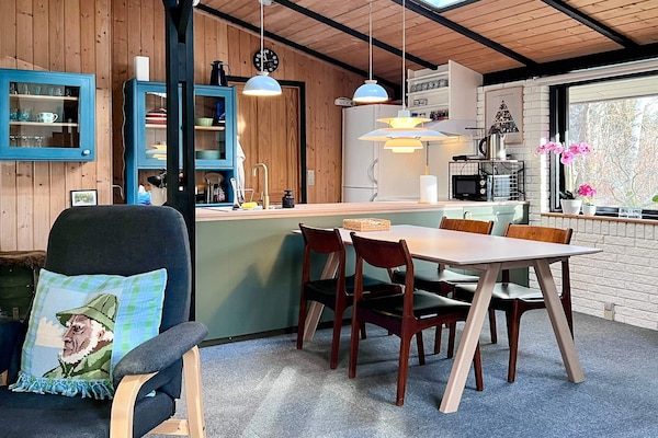 Foto van Charmant toevluchtsoord aan de rivier - Vakantiehuis in Fårvang - Indoor