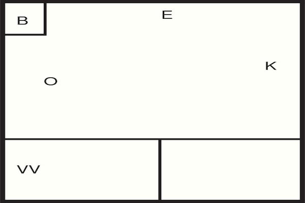 Foto van Lichte hutten met terras -- By Traum Ferienwohnungen - FloorPlan
