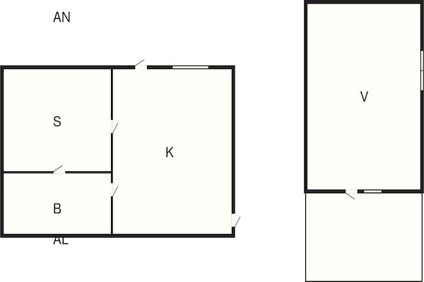 Foto van 4 Personen vakantie huis in ONSALA - Vakantiehuis in ONSALA - FloorPlan