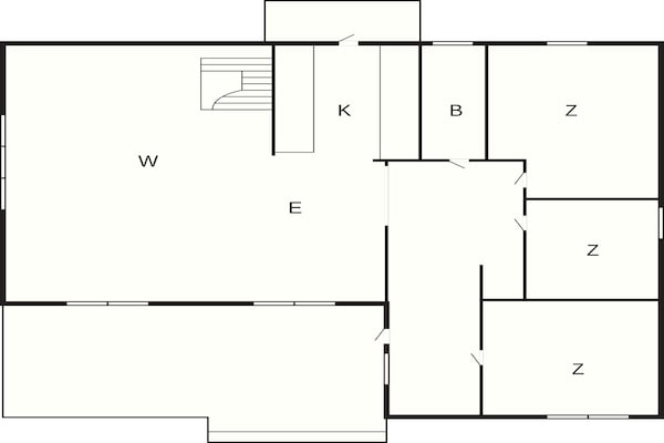 Foto van Rustige boswoning in Dalsland - Vakantiehuis in Fengersfors - FloorPlan