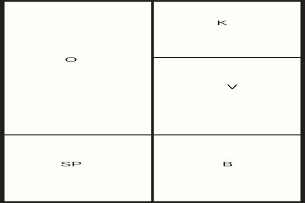 Foto van 4 Personen vakantie huis in Martofte - Vakantiehuis in Martofte - FloorPlan