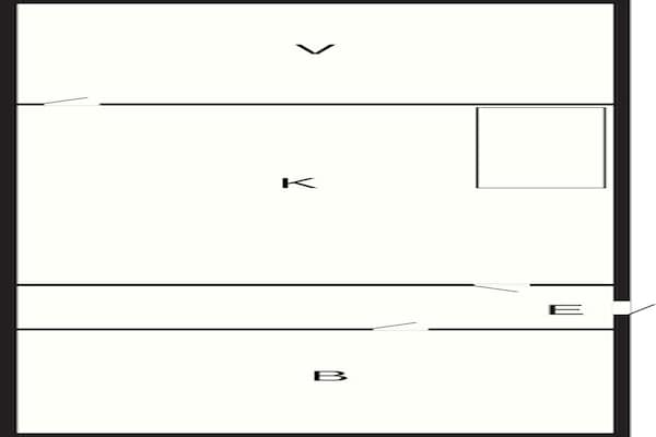Foto van 4 Personen vakantie huis in HALLSTAVIK - Vakantiehuis in HALLSTAVIK - FloorPlan