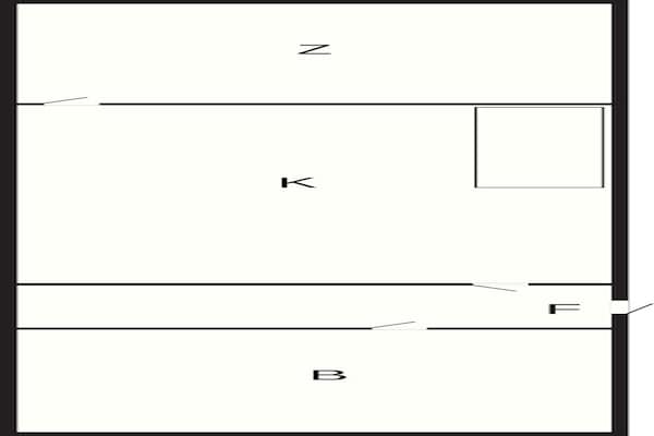 Foto van 4 Personen vakantie huis in HALLSTAVIK - Vakantiehuis in HALLSTAVIK - FloorPlan