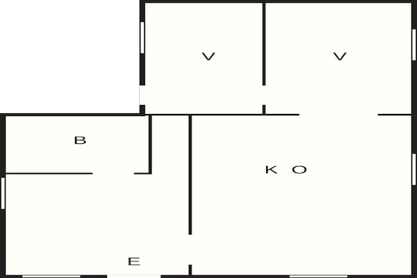 Foto van 5 Personen vakantie huis in STENKYRKA - Vakantiehuis in STENKYRKA - FloorPlan