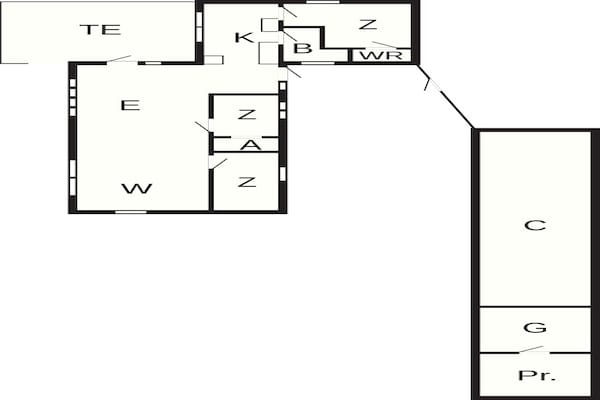 Foto van 6 Personen vakantie huis in Haderslev - Vakantiehuis in Haderslev - FloorPlan