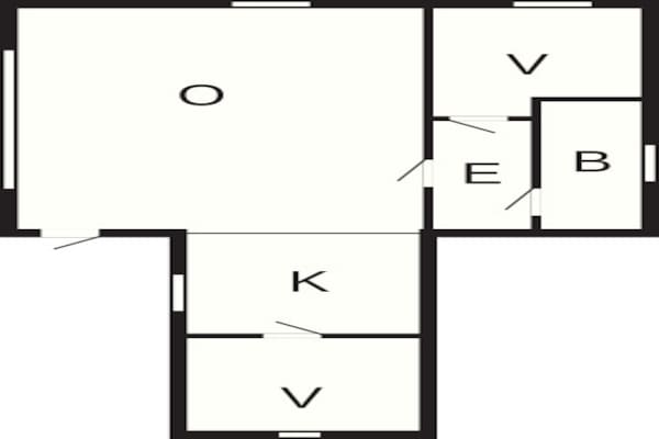 Foto van 4 Personen vakantie huis in EIDSVÅG - Vakantiehuis in Eidsvåg - FloorPlan