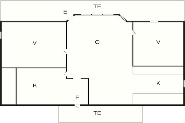 Foto van 4 sterren vakantie huis in LJUSTERÖ - Vakantiehuis in LJUSTERÖ - FloorPlan