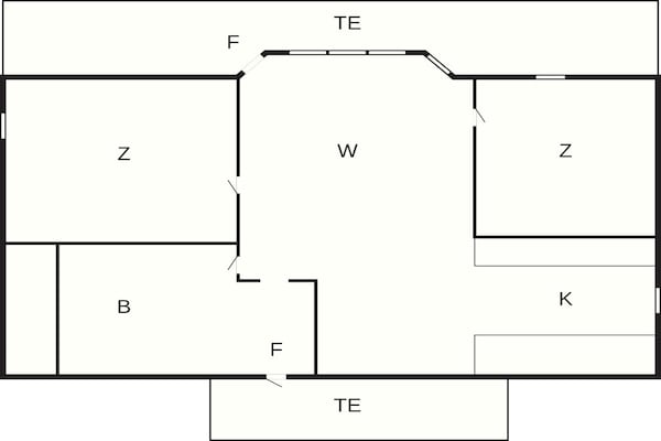 Foto van 4 sterren vakantie huis in LJUSTERÖ - Vakantiehuis in LJUSTERÖ - FloorPlan