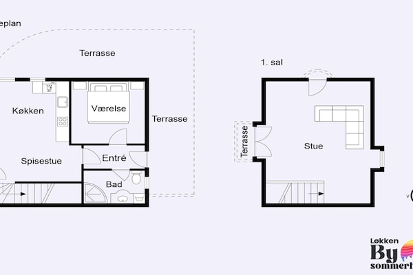 Foto van Charmant toevluchtsoord in Lokken - Vakantiehuis in Løkken - Indoor