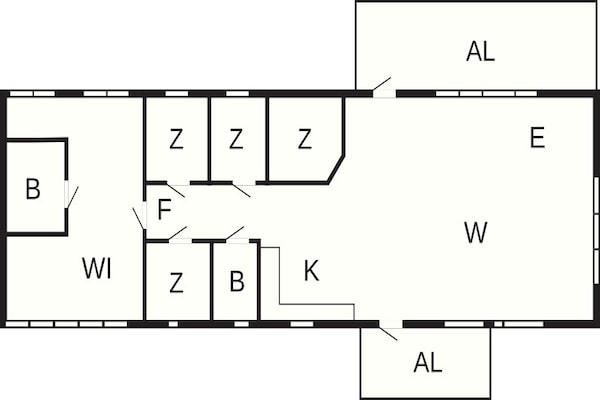 Foto van 5-sterren vakantiehuis in Mastrand - Vakantiehuis in MARSTRAND - FloorPlan