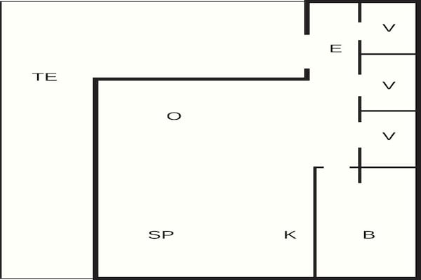 Foto van 6 Personen vakantie huis in Risør - Vakantiehuis in Risør - FloorPlan