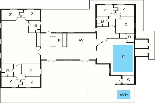 Foto van 5 sterren vakantie huis in Løkken - Vakantiehuis in Løkken - FloorPlan
