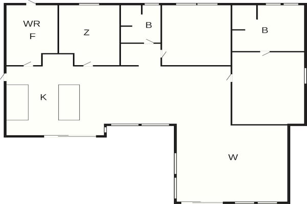 Foto van 5 sterren vakantie huis in Ansager - Vakantiehuis in Ansager - FloorPlan