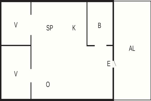 Foto van 4 sterren vakantie huis in FÄRJESTADEN - Vakantiehuis in FÄRJESTADEN - FloorPlan