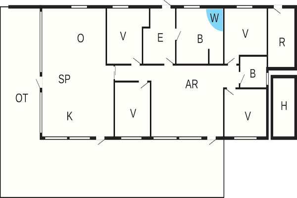 Foto van 5 sterren vakantie huis in Humble - Vakantiehuis in Humble - FloorPlan
