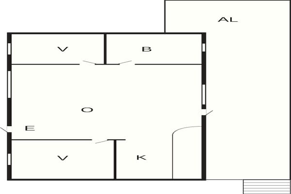 Foto van 4 sterren vakantie huis in LJUNGSKILE - Vakantiehuis in LJUNGSKILE - FloorPlan