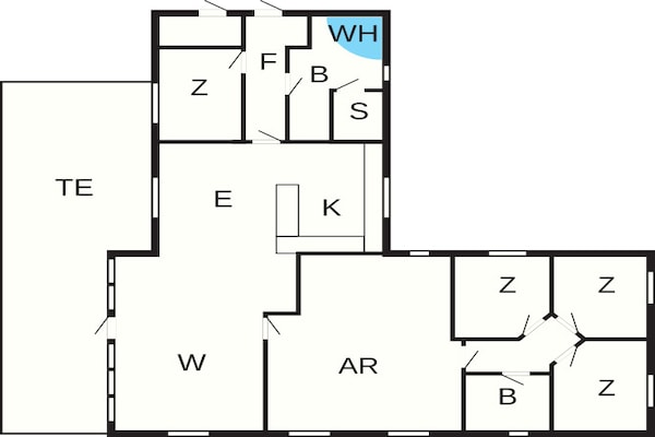 Foto van 10 persoons vakantie huis in Hasselberg - Vakantiehuis in Kappeln - FloorPlan