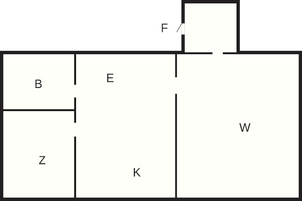 Foto van 4 Personen vakantie huis in KÖPINGSVIK - Vakantiehuis in KÖPINGSVIK - FloorPlan