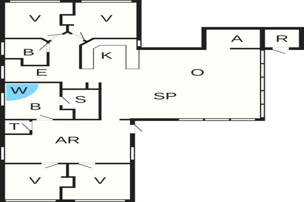 Foto van 10 persoons vakantie huis in Løkken-By Traum - Vakantiehuis in Løkken - FloorPlan
