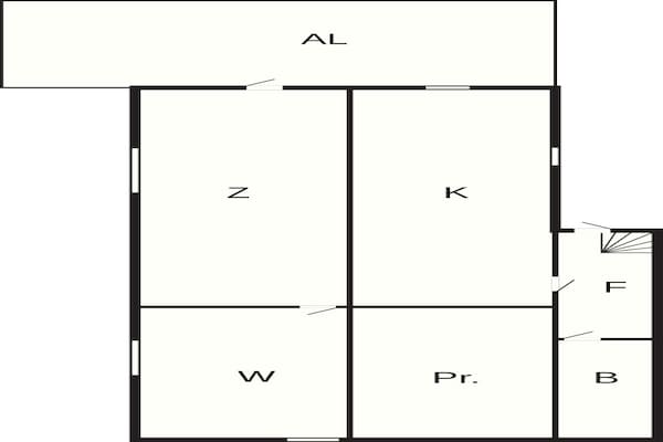 Foto van 4 Personen vakantie huis in SKÄRHAMN - Vakantiehuis in SKÄRHAMN - FloorPlan