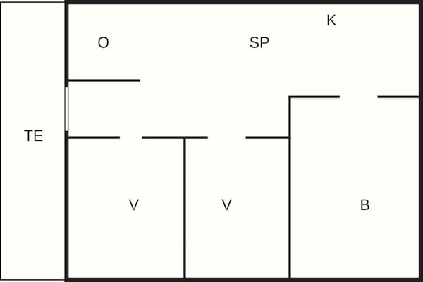 Foto van 4 Personen vakantie huis in gol - Vakantiehuis in Gol - FloorPlan